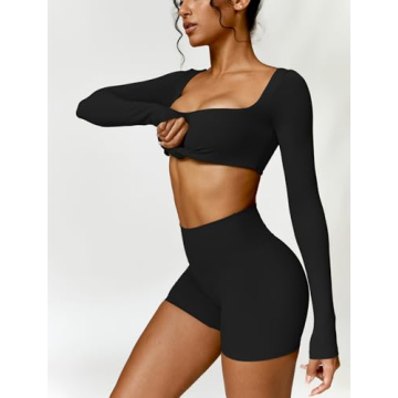 Stylish ABOCIW Women's Workout Set for Ultimate Comfort