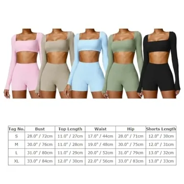 Stylish ABOCIW Women's Workout Set for Ultimate Comfort