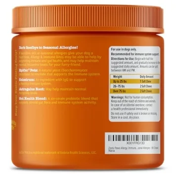 Zesty Paws Allergy Relief Chews for Dogs - 90ct