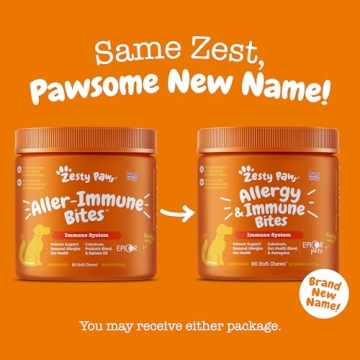 Zesty Paws Allergy Relief Chews for Dogs - 90ct