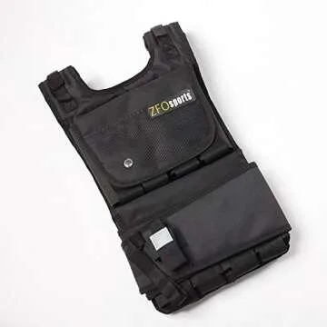 ZFOsports 40LBs Adjustable Weighted Vest for Fitness