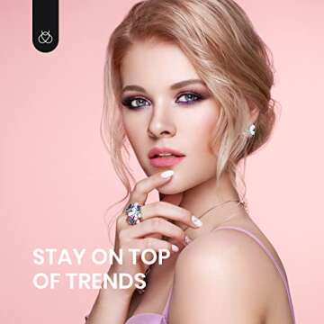 Beetles Gilitter Jelly Gel Nail Polish, 6pcs Rainbow Crystal Glitter Blue Green Purple Color Gel Polish See Through Nail Soak Off Nail Polish Uv Gel Manicure Kit Nail Art Design DIY Home