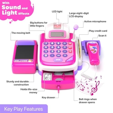 CifToys Cashier Toy - Educational Playset for Kids