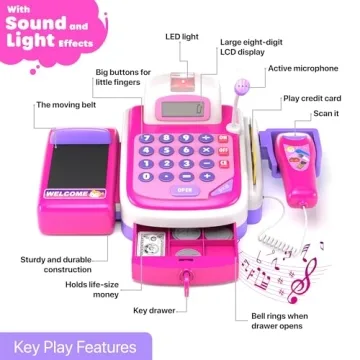 CifToys Cashier Toy - Educational Playset for Kids
