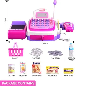 CifToys Cashier Toy - Educational Playset for Kids