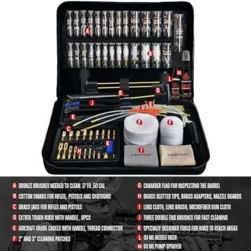 Premium GLORYFIRE Gun Cleaning Kit for All Firearms