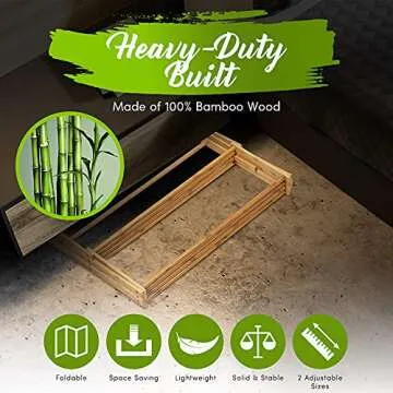 Bamboo Laundry Drying Rack | Eco-Friendly, Space Saving