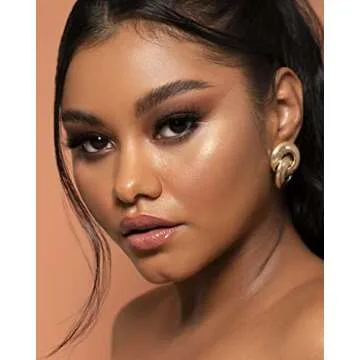 Sigma Beauty GlowKissed Highlight Palette | Highlighted Warm Tones | Glow Vibes, Mirror Included