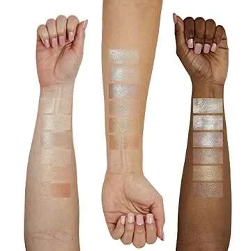 Sigma Beauty GlowKissed Highlight Palette | Highlighted Warm Tones | Glow Vibes, Mirror Included