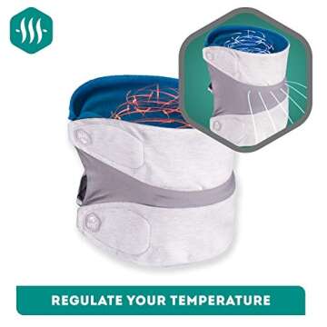 trtl Pillow Plus, Travel Pillow - Fully Adjustable Neck Pillow for Airplane Travel, Car, Bus and Rail. (Pink) Includes Water Proof Carry Bag and Setup Guide Travel Accessories