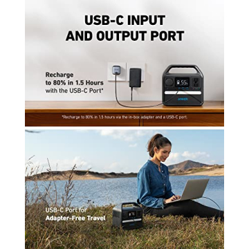 Anker 521 Portable Power Station with LiFePO4 Battery