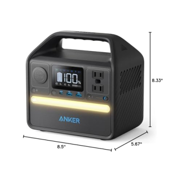 Anker 521 Portable Power Station with LiFePO4 Battery