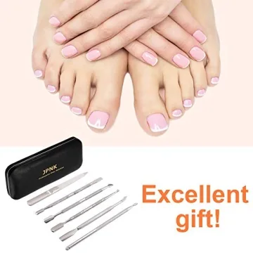 JPNK 6PCS Manicure Set Professional Grooming Kit