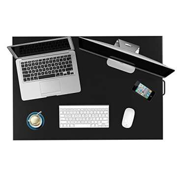 Standing Desk Stand Up Desk Height Adjustable Desk Standing Desk Converter Sit Stand Desk Converter Foldable Desk Adjustable Height Desk Folding Workstation Desk Riser Ergonomic Table Stand - 32 inch