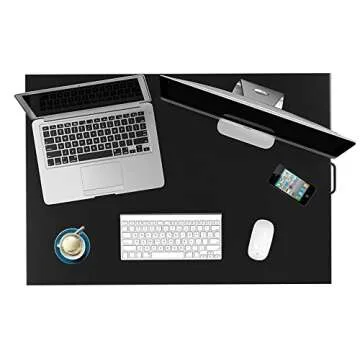 Standing Desk Stand Up Desk Height Adjustable Desk Standing Desk Converter Sit Stand Desk Converter Foldable Desk Adjustable Height Desk Folding Workstation Desk Riser Ergonomic Table Stand - 32 inch