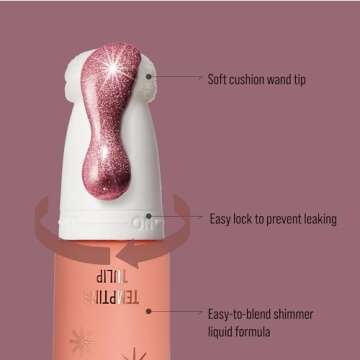 Kiss New York Pearl Liquid Blush, High Pigment Glow