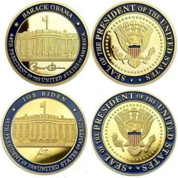 Obama Biden Inauguration Challenge Coin