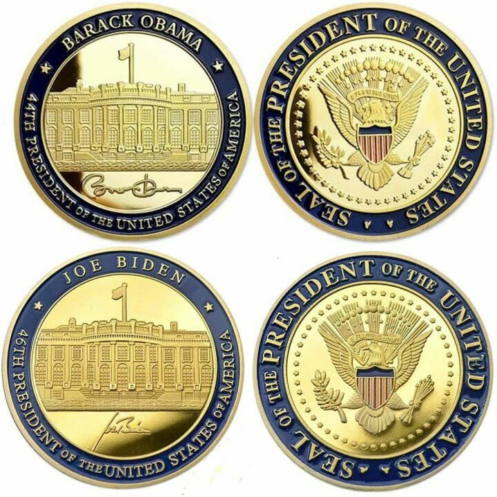 Obama Biden Inauguration Challenge Coin