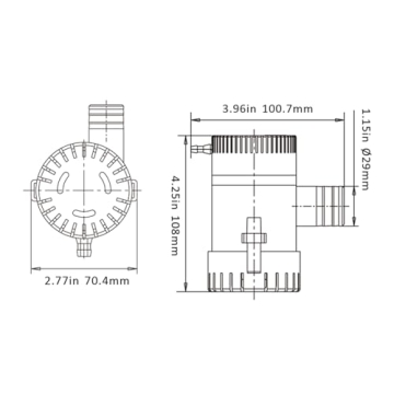 SEAFLO 1100 GPH Bilge Pump – Reliable Marine Solution