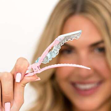 Hair Shop Shark Clip - 10 Pack for Salon Quality Styling