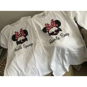 Family matching custom t-shirts, Family vacation shirts,Mickey Minnie Personalized shirt, Personalized Shirts for Family