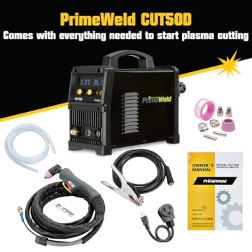 PrimeWeld 50A Plasma Cutter - Dual Voltage Cutting Solutions