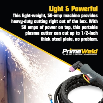 PrimeWeld 50A Plasma Cutter - Dual Voltage Cutting Solutions