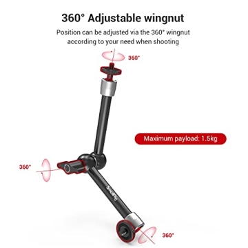SMALLRIG 9.8" Magic Arm with Versatile Super Clamp for Cameras