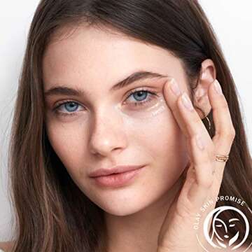 Olay Deep Hydrating Eye Gel with Hyaluronic Acid for Tired Eyes, Hydrating Gel, Cucumber, 0.5 Fl Oz