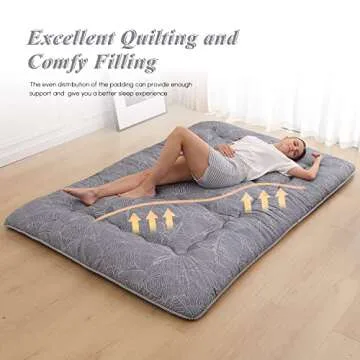 XICIKIN Twin Japanese Floor Mattress Portable Comfort