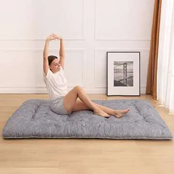 XICIKIN Twin Japanese Floor Mattress Portable Comfort
