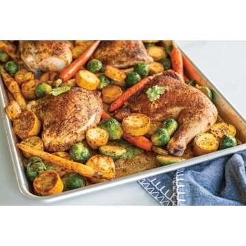 Nordic Ware Natural Aluminum Commercial Baker's Half Sheet