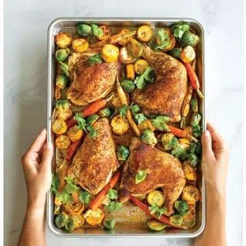 Nordic Ware Natural Aluminum Commercial Baker's Half Sheet