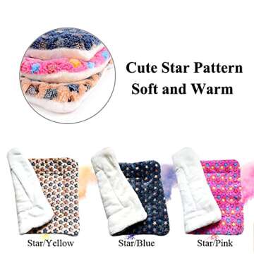 FJWYSANGU Pet Blanket Premium Fluffy Flannel Cushion Soft and Warm Mat for Dogs Cats Small Size Anim...