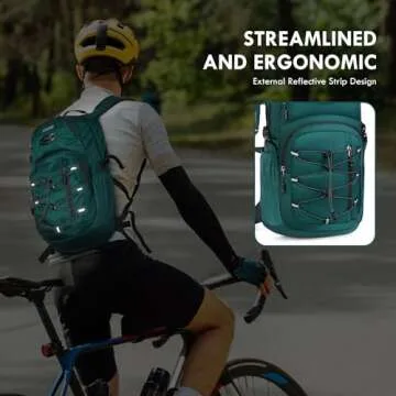 Lightweight 18L Hydration Backpack with Bladder