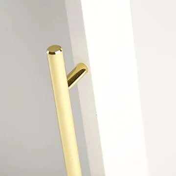 JJSQYLAN Wooden Serving Tray with Handles Rectangle Breakfast Tray for Coffee Table Decorative Ottoman Tray 16”x 12” for All Occasion's (White)