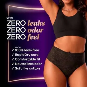 Always Discreet Boutique Incontinence Underwear for Women