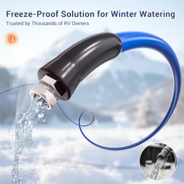 15ft Heated Water Hose for RV - Safe Drinking Water