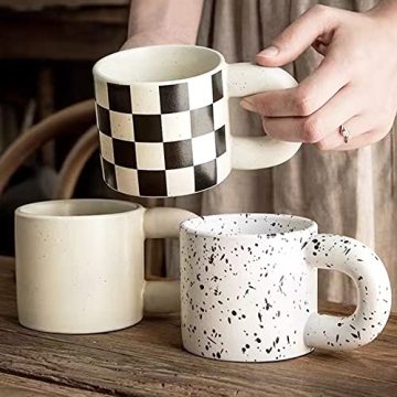 Stylish 12 oz Ceramic Coffee Mug for Any Kitchen