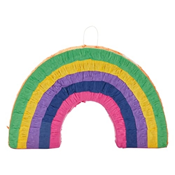 Rainbow Pinata for Kids Party Decorations Under 3 Feet