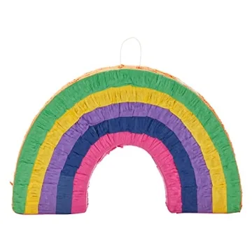 Rainbow Pinata for Kids Party Decorations Under 3 Feet