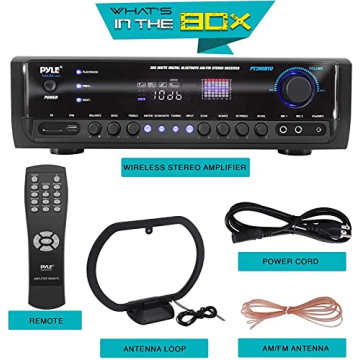 Pyle 300W Bluetooth Power Amplifier Home Theater System