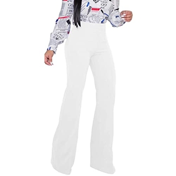 TOPSRANI High Waisted Dress Pants for Stylish Comfort