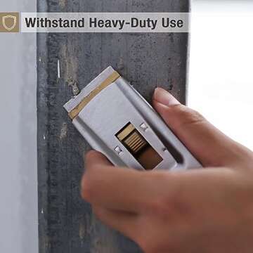 Bates Metal Razor Blade Scraper Pack with Extra Blades