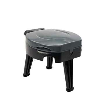 Reliance Products FOLD-to-GO Folding Portable Camping Toilet | 300 Pound Capacity | Compact & Lightw...