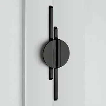 Leulan Black Cabinet Pulls for Elegant Interiors