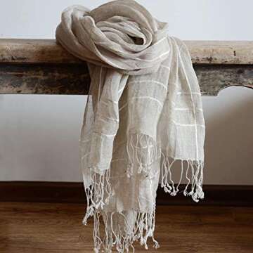 Jeelow Lightweight Cotton Scarf: Effortless Style for Everyone
