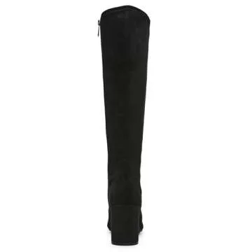 Anne Klein Women's Barnard Knee High Boot, Black, 11