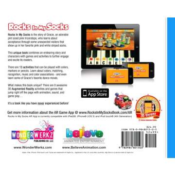 Rocks In My Socks: Children's Story Book with 3D Augmented Reality Activities (DinosaurUs ExploreUs)