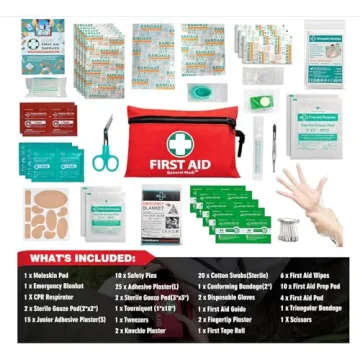 General Medi Mini First Aid Kit - 110 Piece Essential Kit